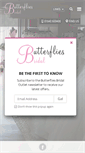 Mobile Screenshot of butterfliesbridal.co.uk